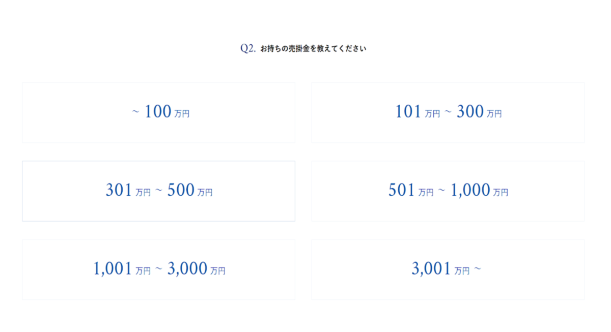 質問に順に回答をしていく2