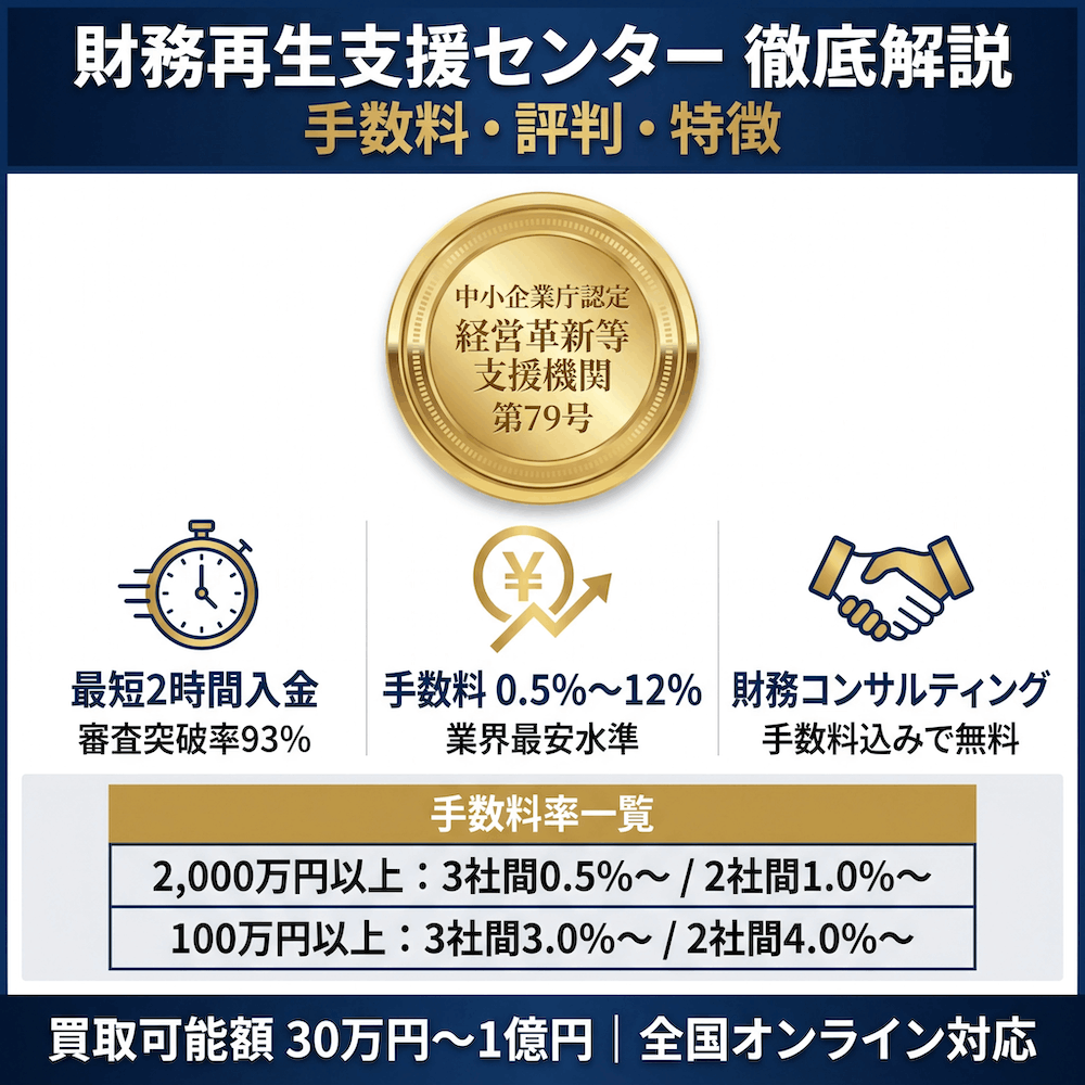 財務再生支援センター徹底解説 手数料・評判・特徴