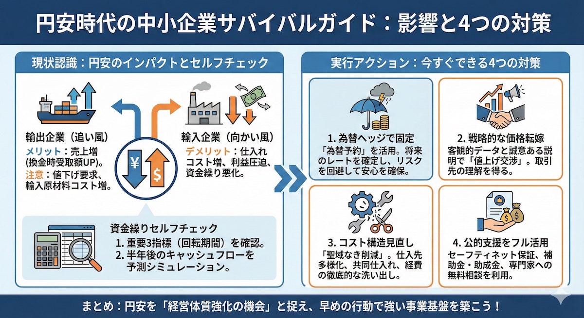 円安時代の中小企業サバイバルガイド
