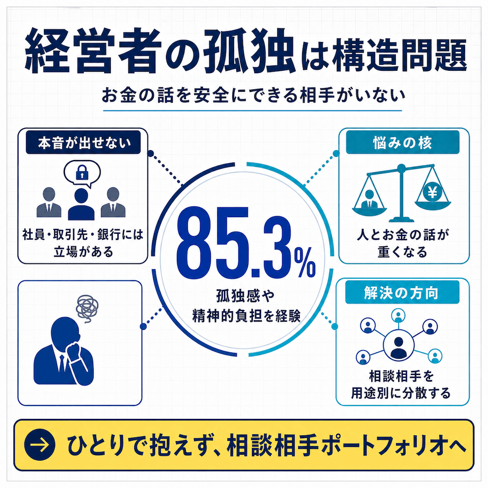 経営者の孤独は構造問題